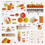 Flat UI Infographic Elements - Complete Set N5