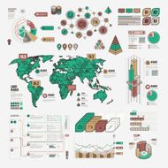 Flat UI Infographic Elements N7