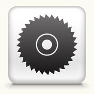 Square Button with Saw interface icon N2