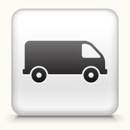 Square Button with Van interface icon N2