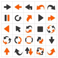 arrows icons N9