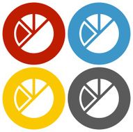 Circle Series Pie Graph icon N2