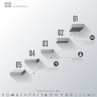 Business step infographic Timeline background N5