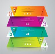 Infographics vector design template N394