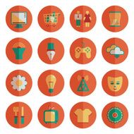 round media icons N4