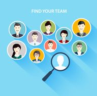 Job search and career Human resources management head hunte