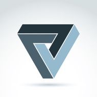 Vector abstract icon symbol design element N9