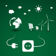 Eco Friendly World Concept