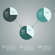 Abstract paper banner for infographics N2