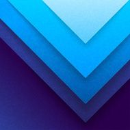 Abstract blue paper triangle shapes background N4