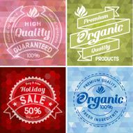Label design set