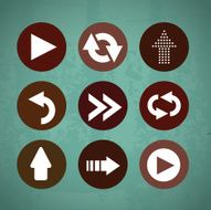 arrows buttons N9