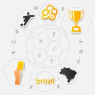 football soccer infographic N453