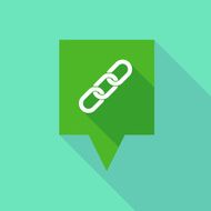 Tooltip icon with a chain