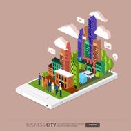 City on smartphone N10