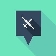 Tooltip icon with a war drone