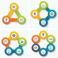 set of infographic templates N27