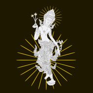 Girl thai art illustion N2