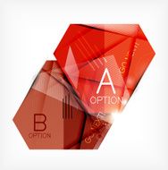 Infographic abstract background N214