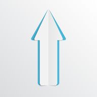 White paper arrow N5