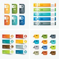 set of infographic templates N29