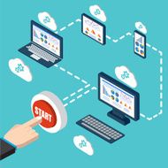 Analytics and programming vector Web application optimization N4