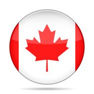 button with Canada flag N2