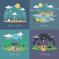 Summer Flat Set