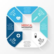 Vector circle plus sign infographic Template for diagram graph presentation N9