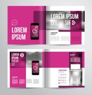 brochure design template N65