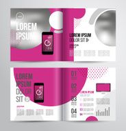 brochure design template N67