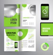 brochure design template N68
