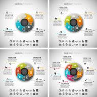 4 in 1 Business Infographic Bundle N2