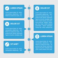 Infographic template banners N3