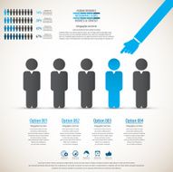 Business management strategy or human resource infographic N70