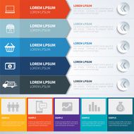 vector infographics set templates N4