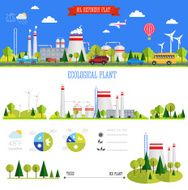 flat infographic plant N4