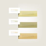 Infographics design template Business concept with 3 options N21
