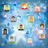 Christmas Social Network N2