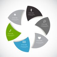 Infographic Templates for Business Vector Illustration N1850