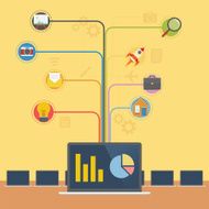 Laptop Technology Infographic N2