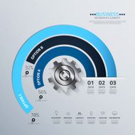 Business concept infographic template N5