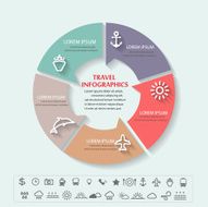 beach infographics banner