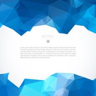 Blue vector template N69