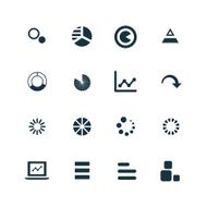 diagram icons set N6