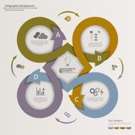 Embedded Arrows Infographics