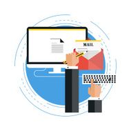 e-mail marketing concept N2