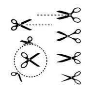 Scissors Template N2