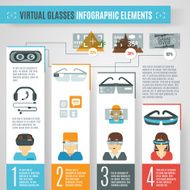 Virtual Glasses Infographics