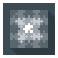 Square puzzle - 25 parts N2